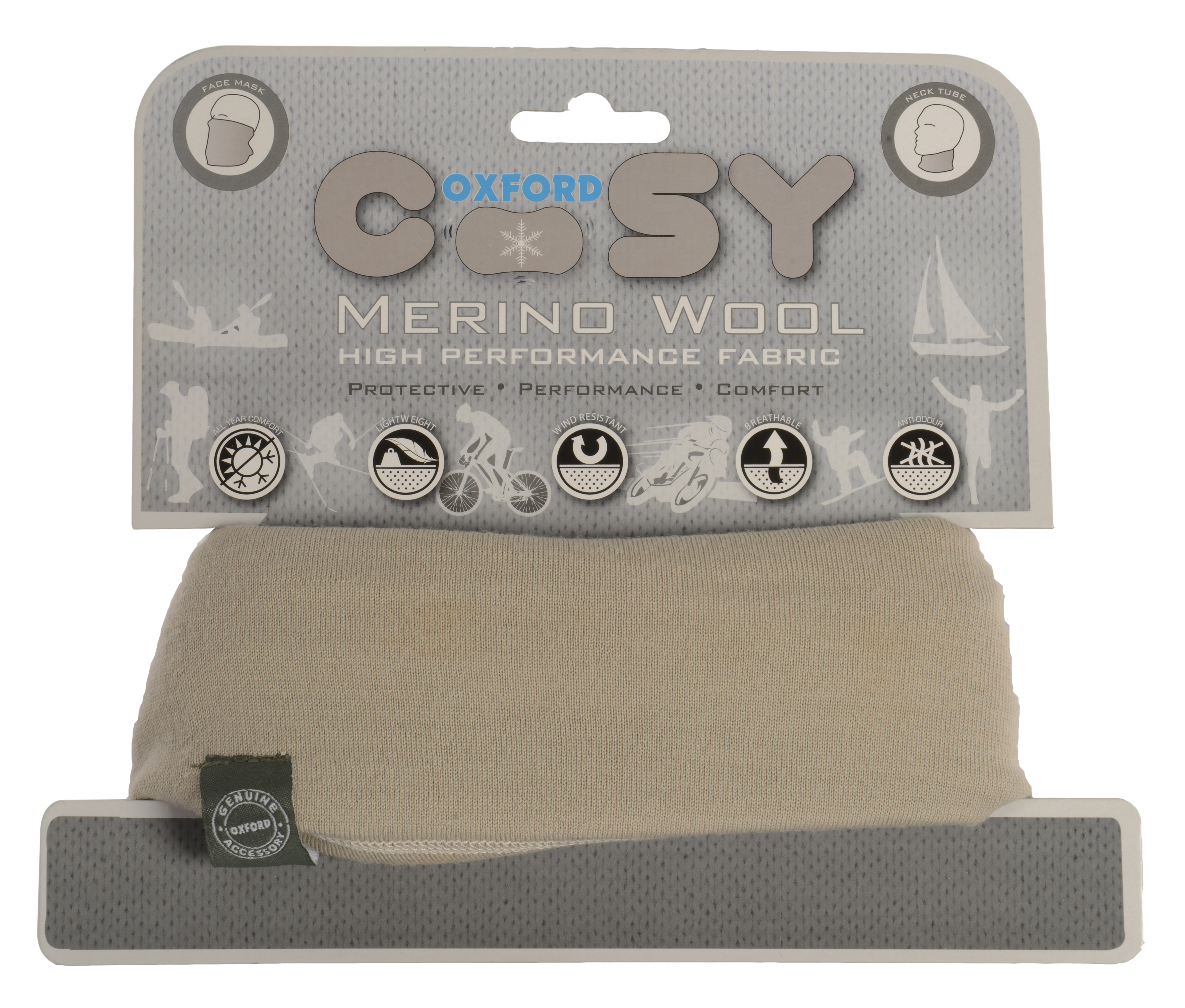 Oxford Merino Wool Cosy Taupe